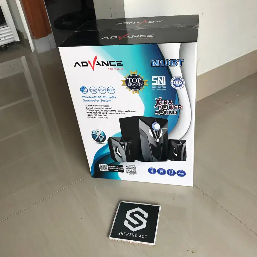 Advance M10BT Subwoofer Bass Speaker Bluetooth Aktif