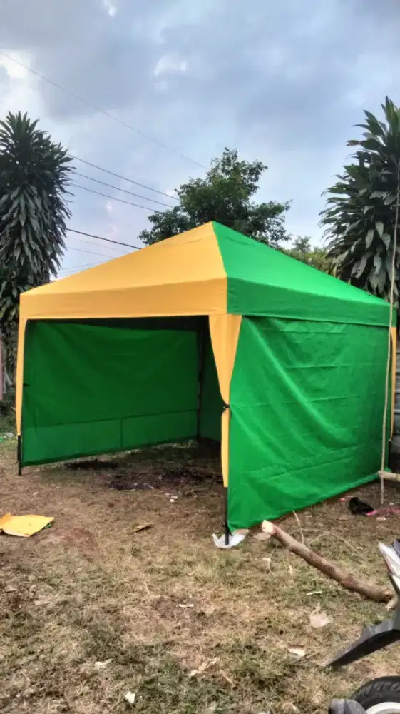 Tenda bazar evend 3*3 fulset tinggal pakek saja