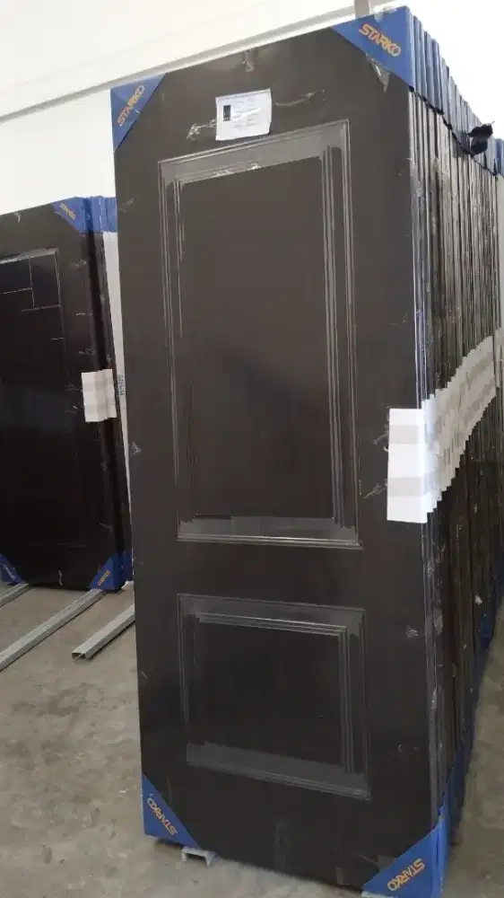 Pintu plat baja murah ( fullset )