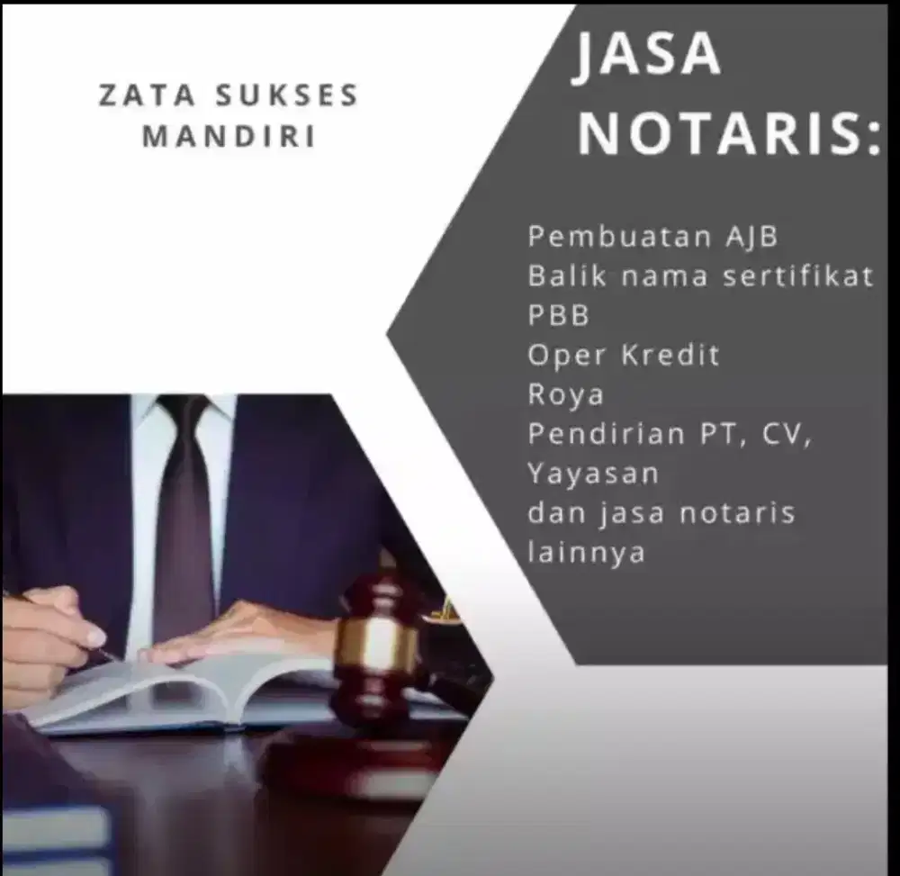 JASA NOTARIS DAN PPAT