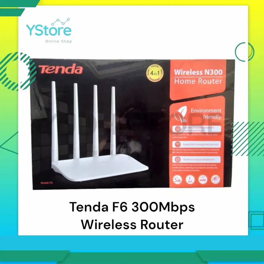 Tenda F6 300Mbps Wireless Router