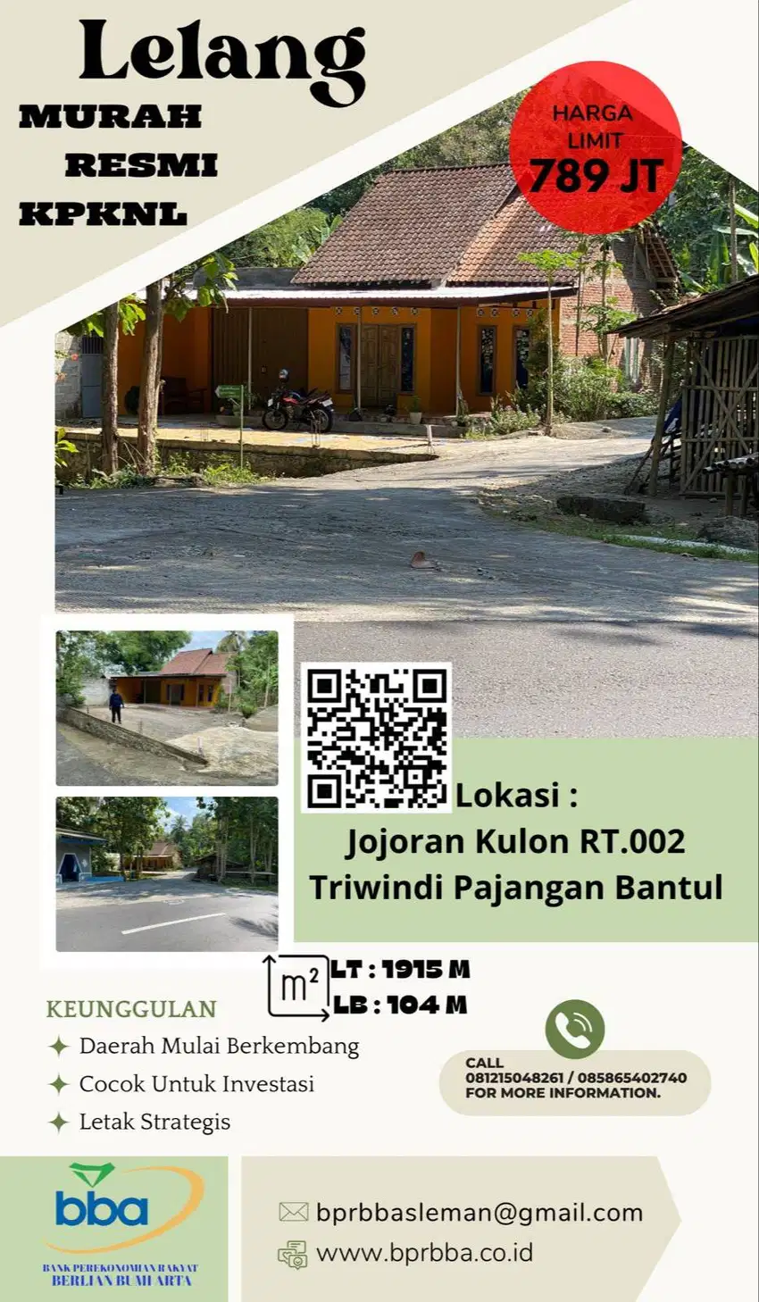 LELANG RUMAH MURAH