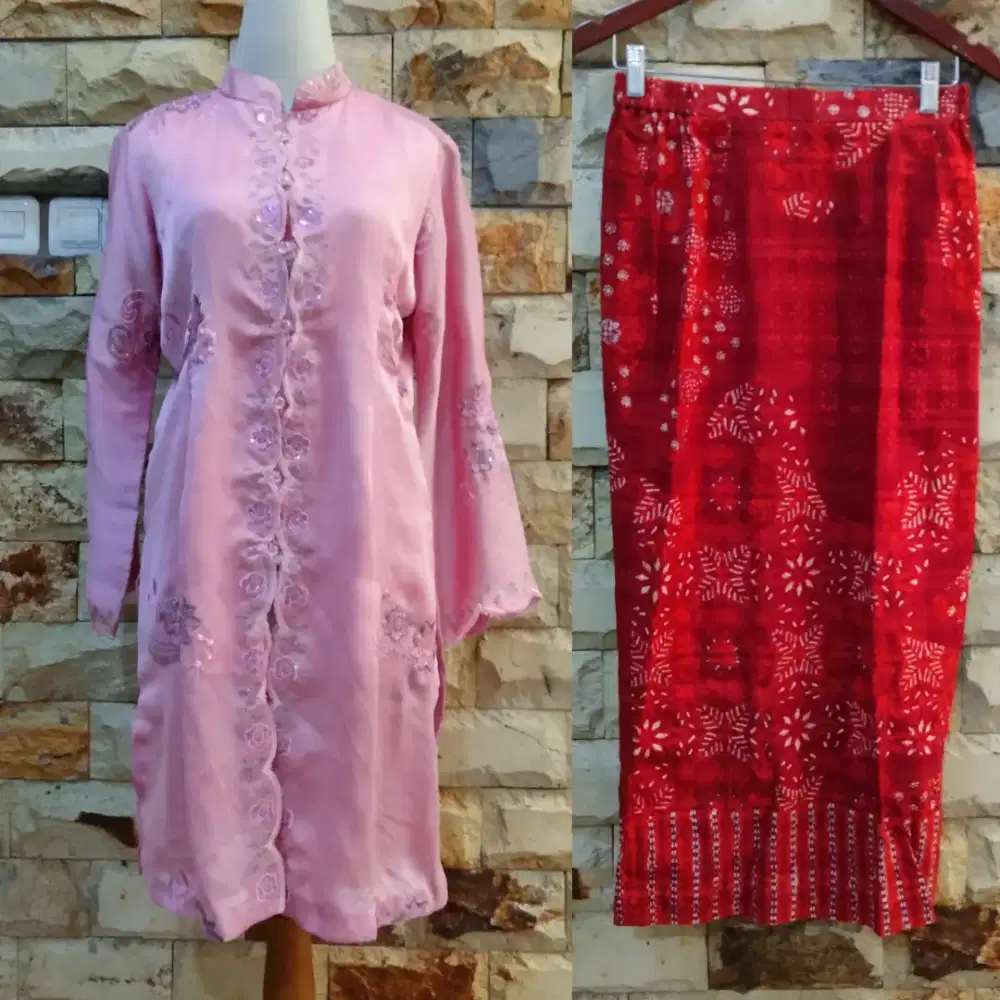 Setelan kebaya payet satun