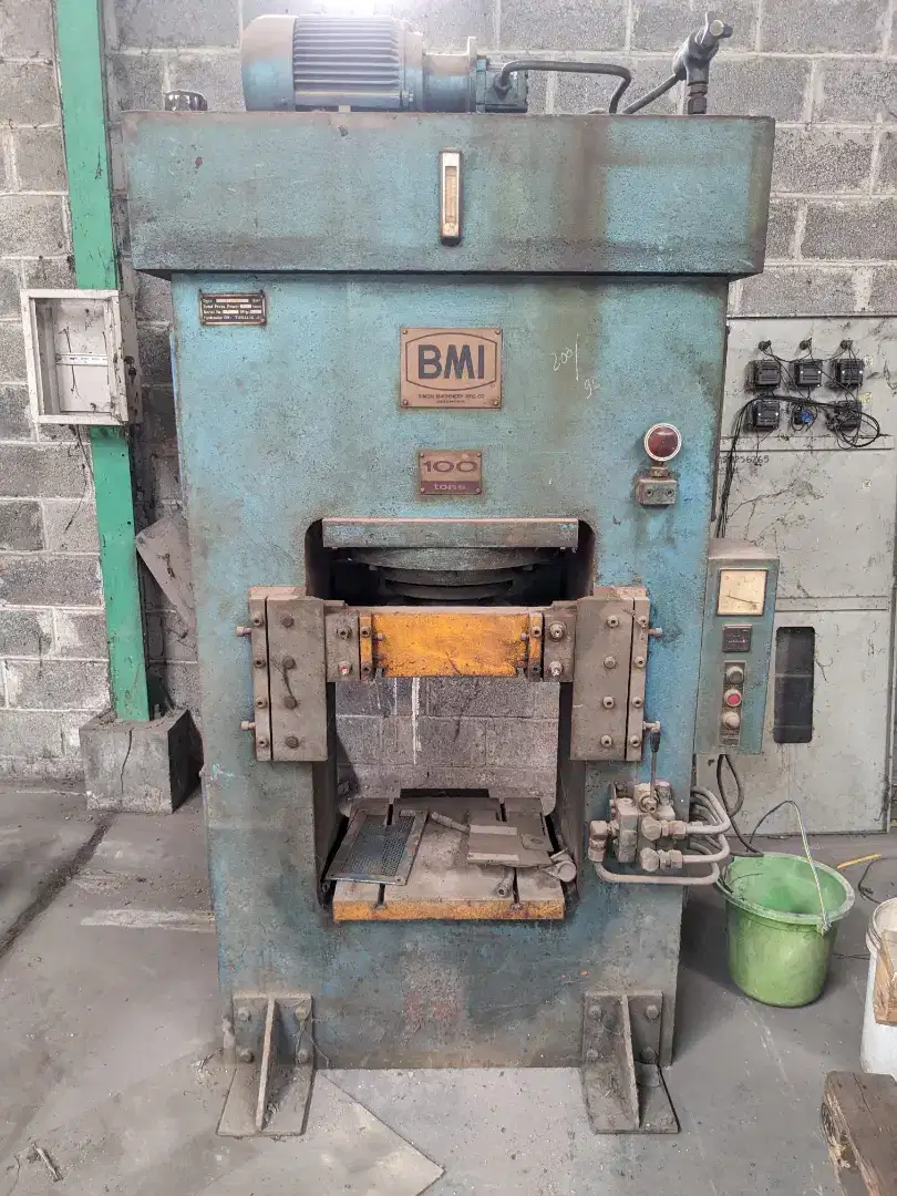 Mesin press h frame Simon machinery 100 ton