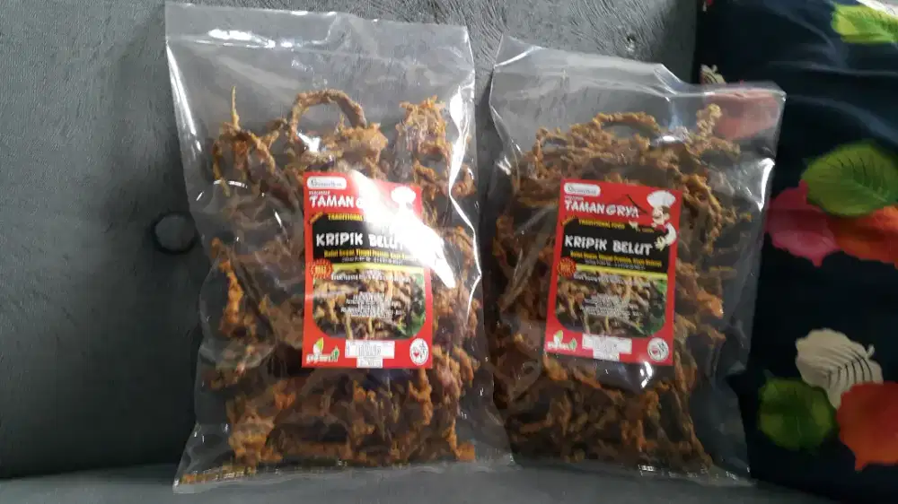 Kripik belut crispy
