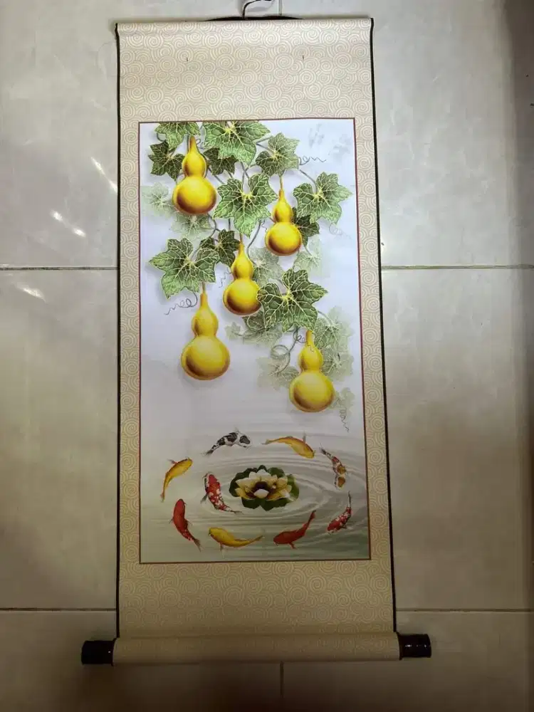 Lukisan china ikan rejeki