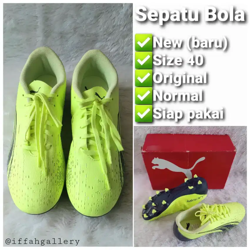 Sepatu Bola Puma Siap Pakai