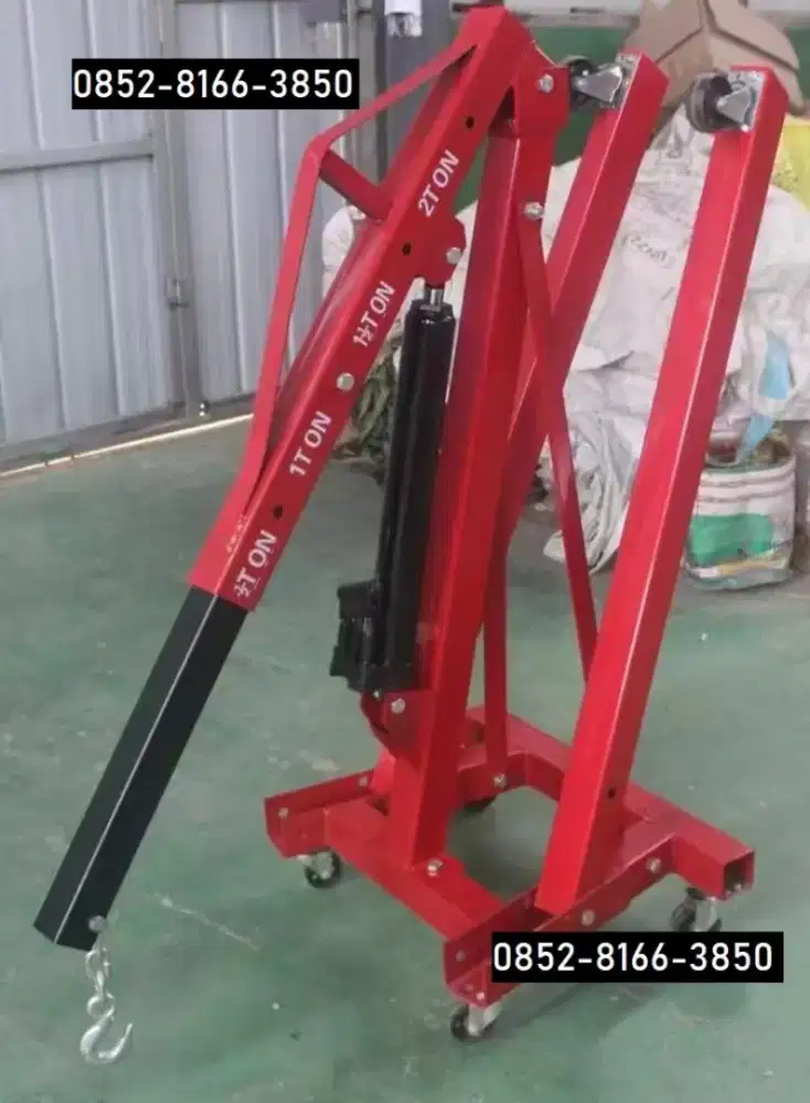 Hydraulic Engine Crane 2Ton Nagasaki Alat Angkat Mesin