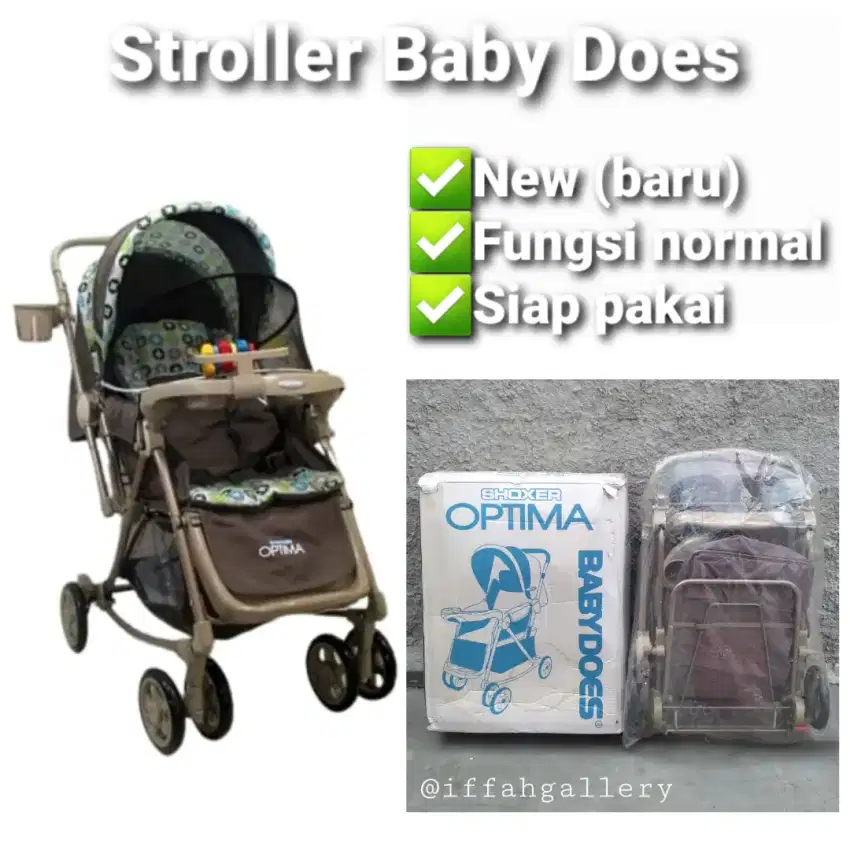 Stroller Baby Does Aman Siap Pakai