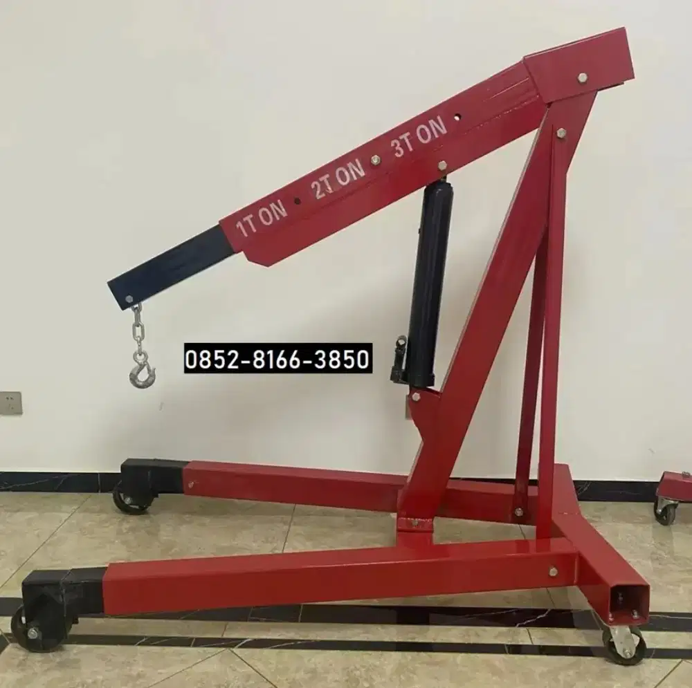 Hydraulic Engine Crane 3Ton Nagasaki Alat Angkat Mesin