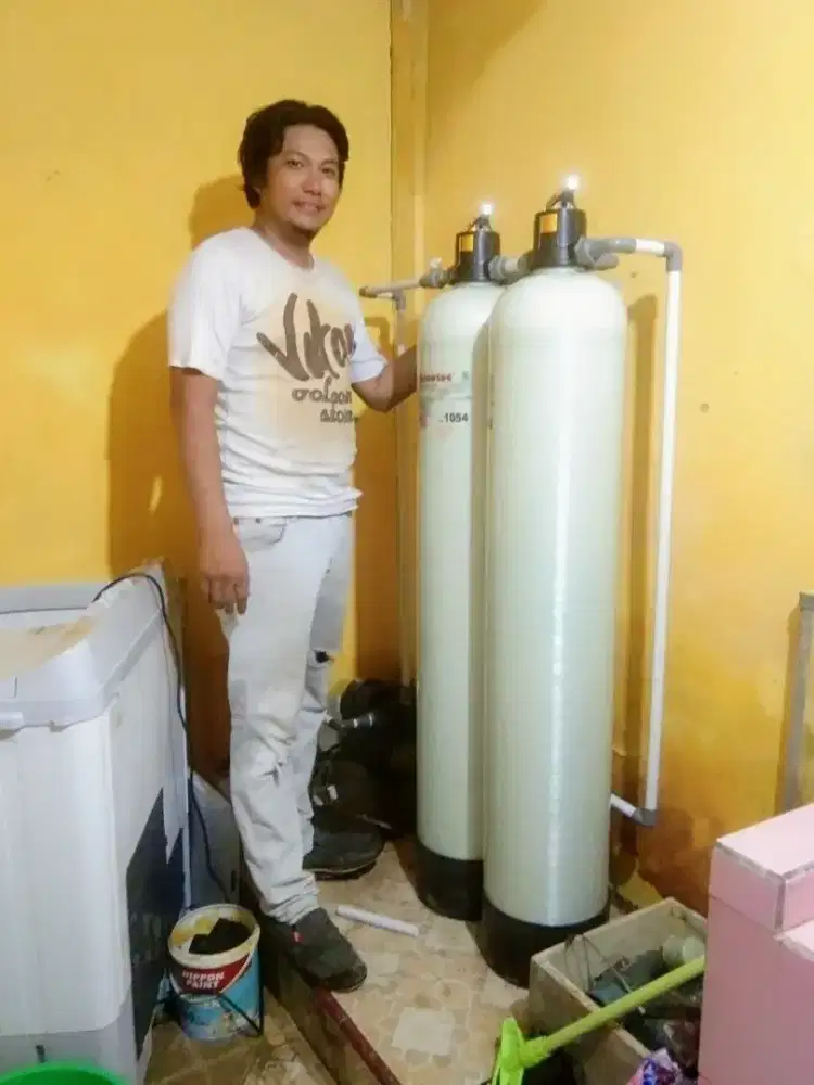 Pemasangan Tabung filter Air 13 Inch