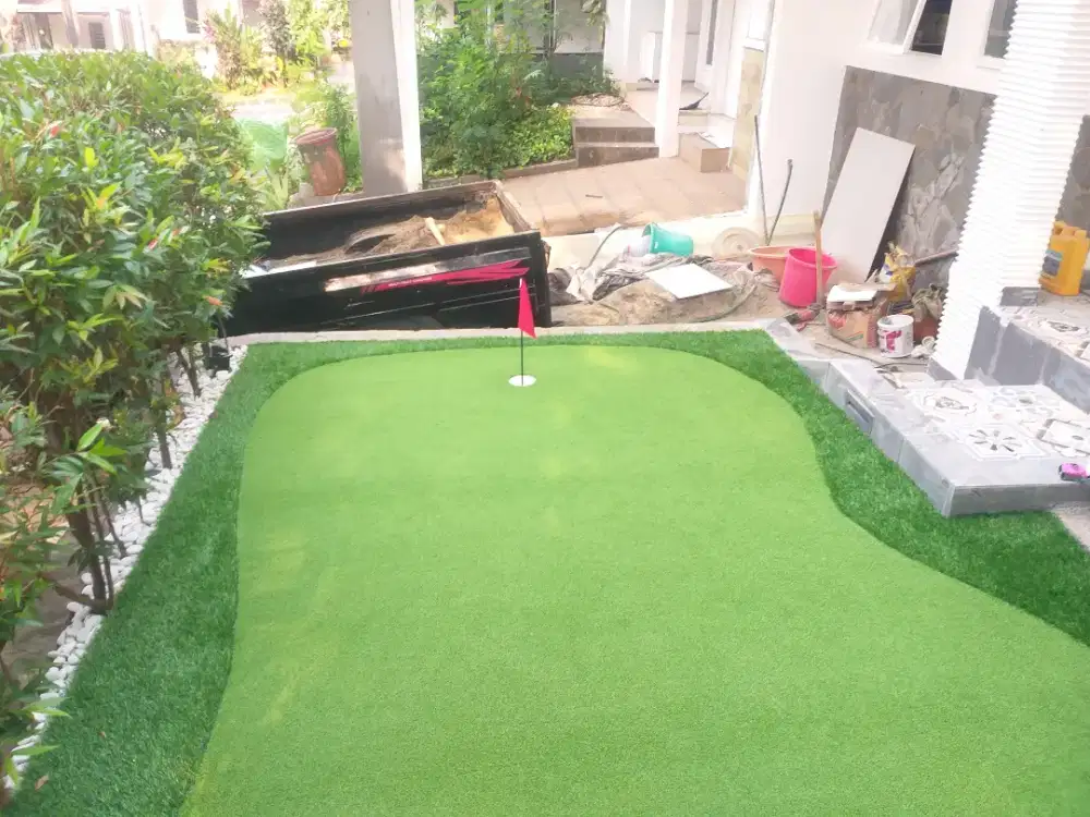 Dekorasi Pemasangan Lapangan Mini Golf