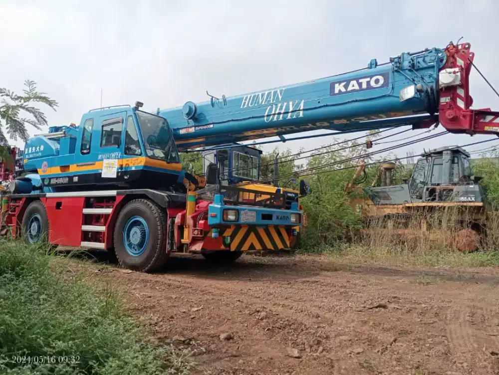 Crane Roughter Kato KR 25H Ton Tahun Import 2024