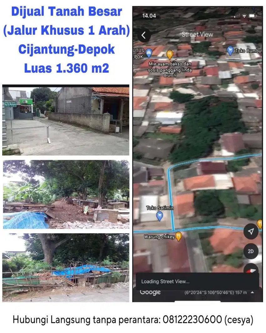 DI JUAL CEPAT TANAH CIJANTUNG SHM MURAH