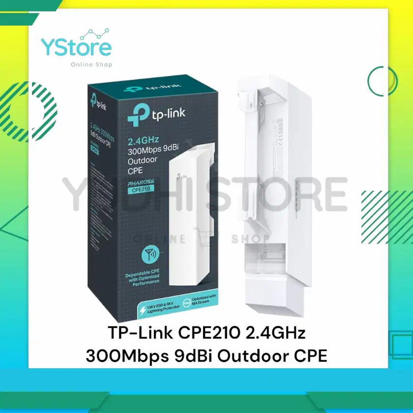 TP-Link CPE210 9dBi dan CPE220 12dBi