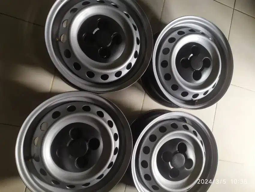 Velg 14 pcd 4x100 kaleng kalcer ferio soluna vios city civic