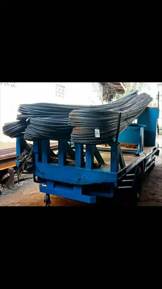 Besi beton 13 ulir full sni sertifikat merek LTS/IBD murah jogja ..