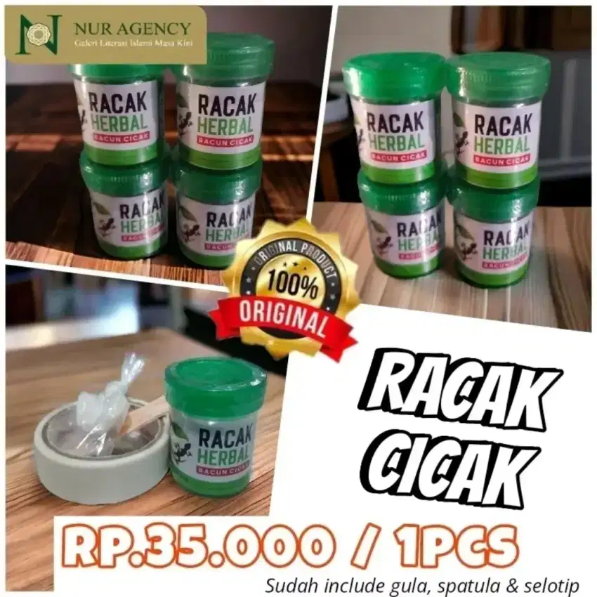 RACAK CICAK HERBAL  RACUN CICAK