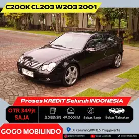 [RARE] Mercy C200K CL203 W203 Coupe At 2001 KM 49rb ANTIK PANORAMIC