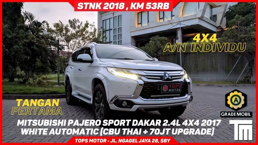 Mitsubishi Pajero Sport Dakar 4x4 2.4 Diesel Solar 2017 2018 Matic AT