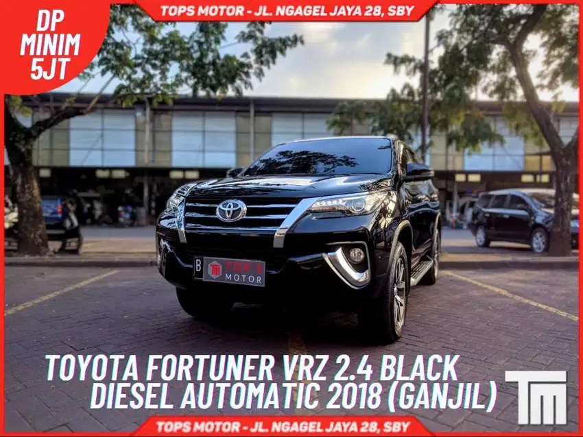 Toyota Fortuner VRZ 2018 Diesel Solar Dsl Matic AT bknn 2019