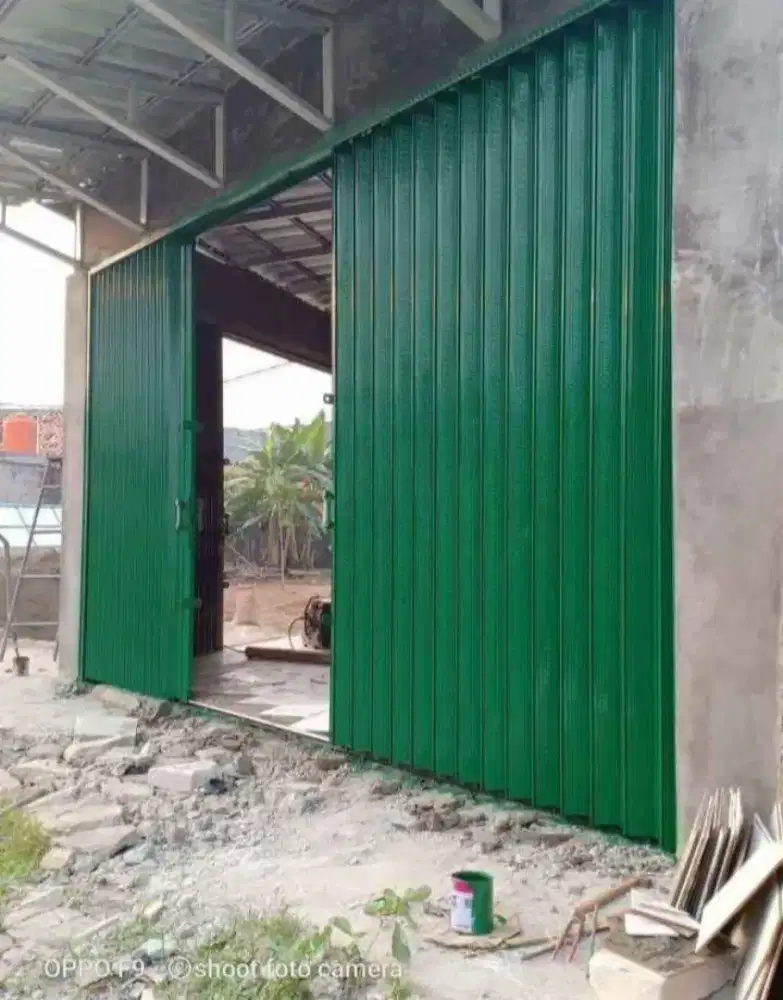 Follding gate rolling door