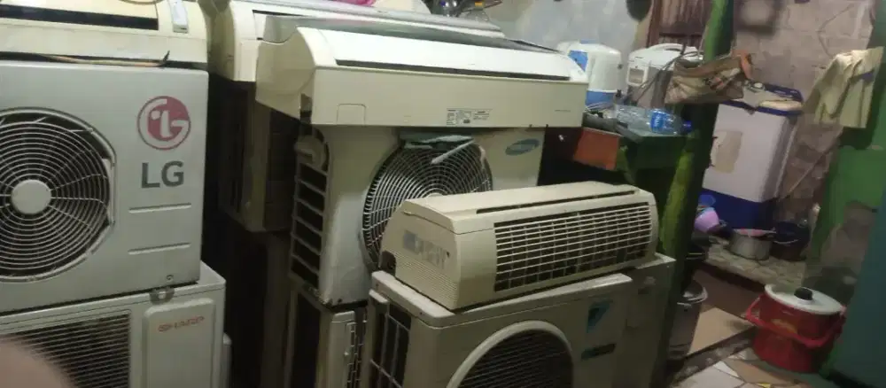 Jual beli AC bekas satuan dan borongan dengan harga tinggi