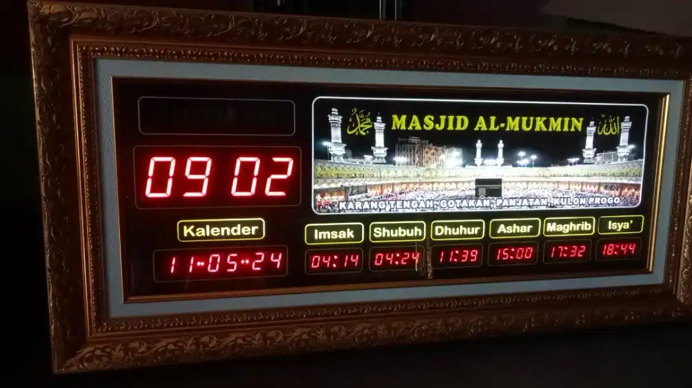 Jadwal sholat otomatis