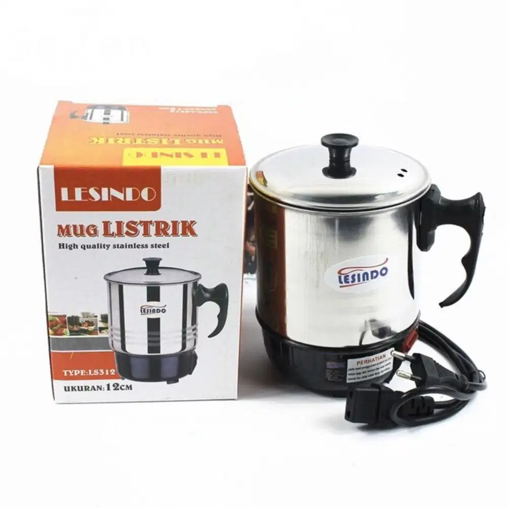 Teko Elektrik Pemanas Air Stainless 12cm