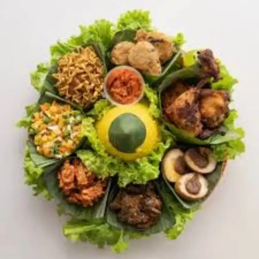 Tumpeng nasi harga murmer kualitas rasa no 1