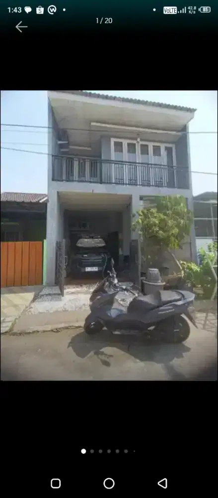 Rumah dijual murah di harapan mulya