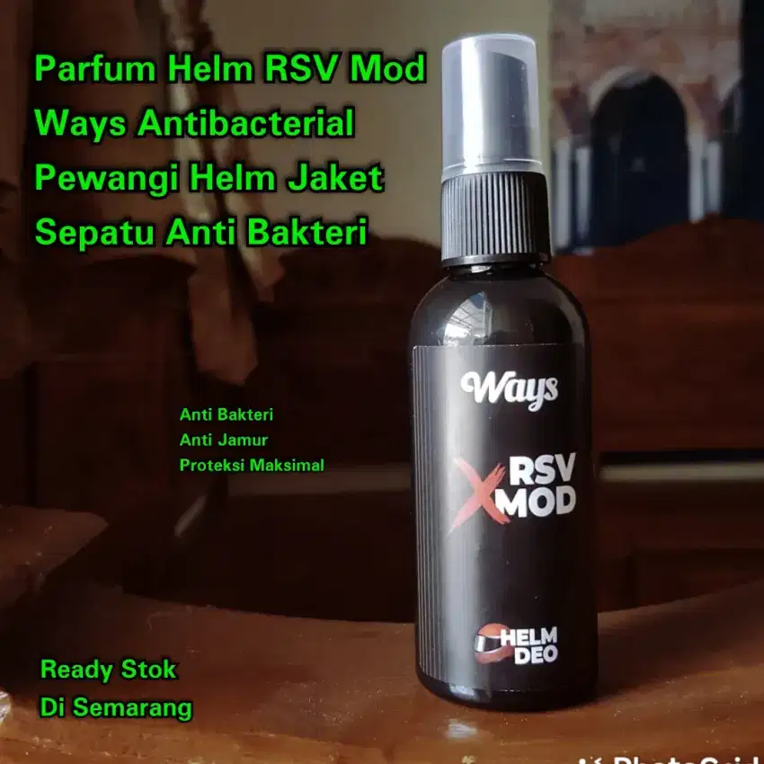 Prafum Helm RSV Mod Ways Antibacterial Pewangi Helm Jaket Sepatu Anti