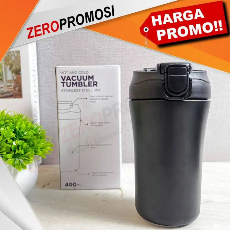 Souvenir botol minum stainless  Barista 400ml