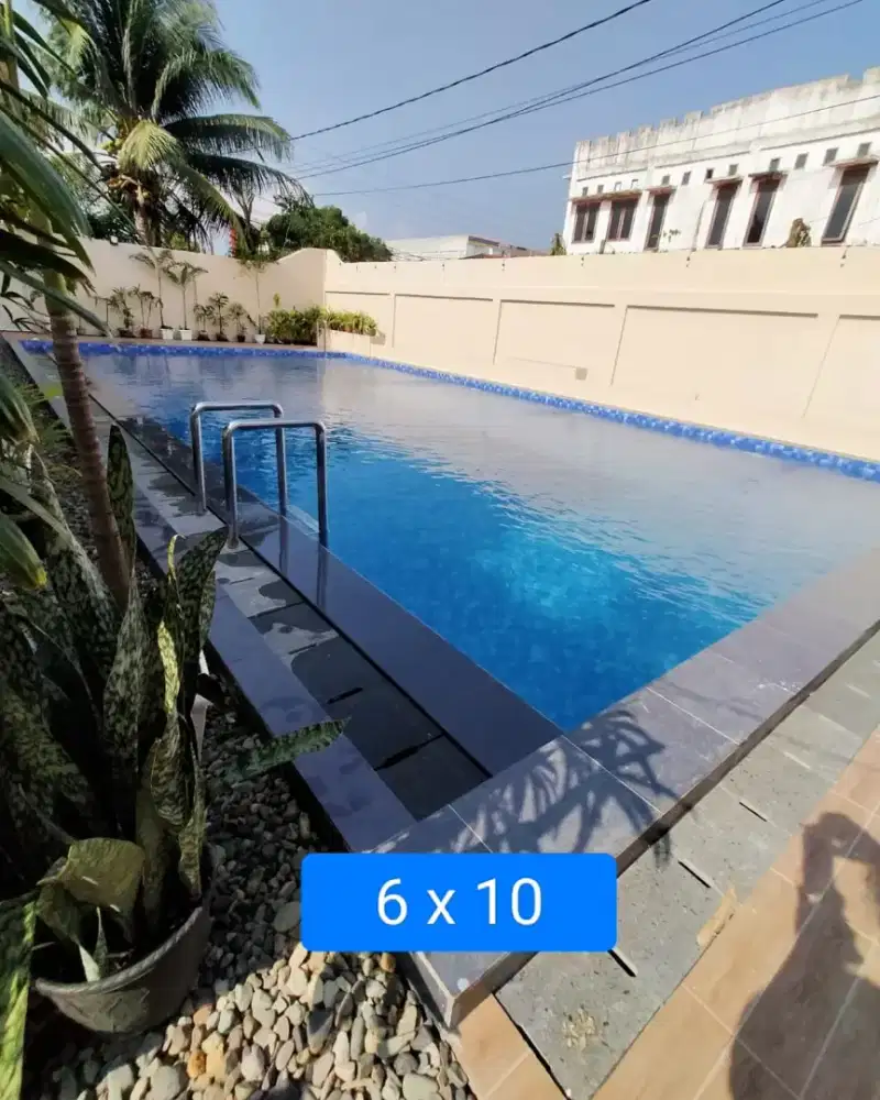 Kolam renang minimalis