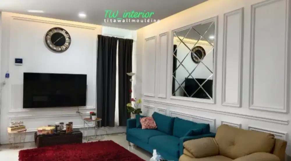 Dekorasi wall moulding gypsum#plafon gypsum