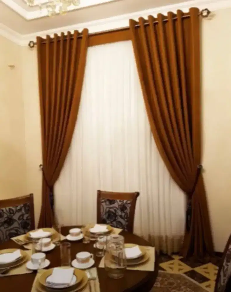 Gorden Jendela Minimalis - Roller Blinds - Wallpaper Dinding Motif