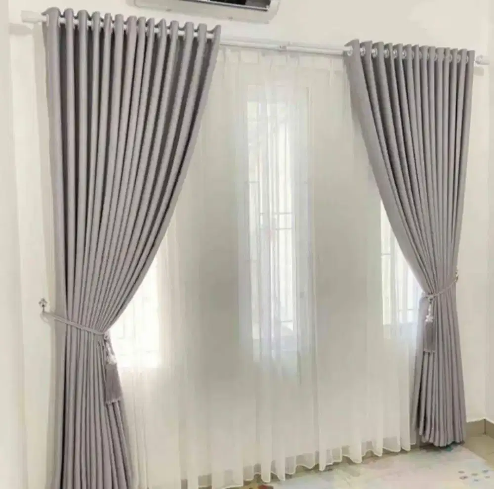 Jual & pasang Gorden jendela Mewah || Roller Blinds || Wallpaper 3D