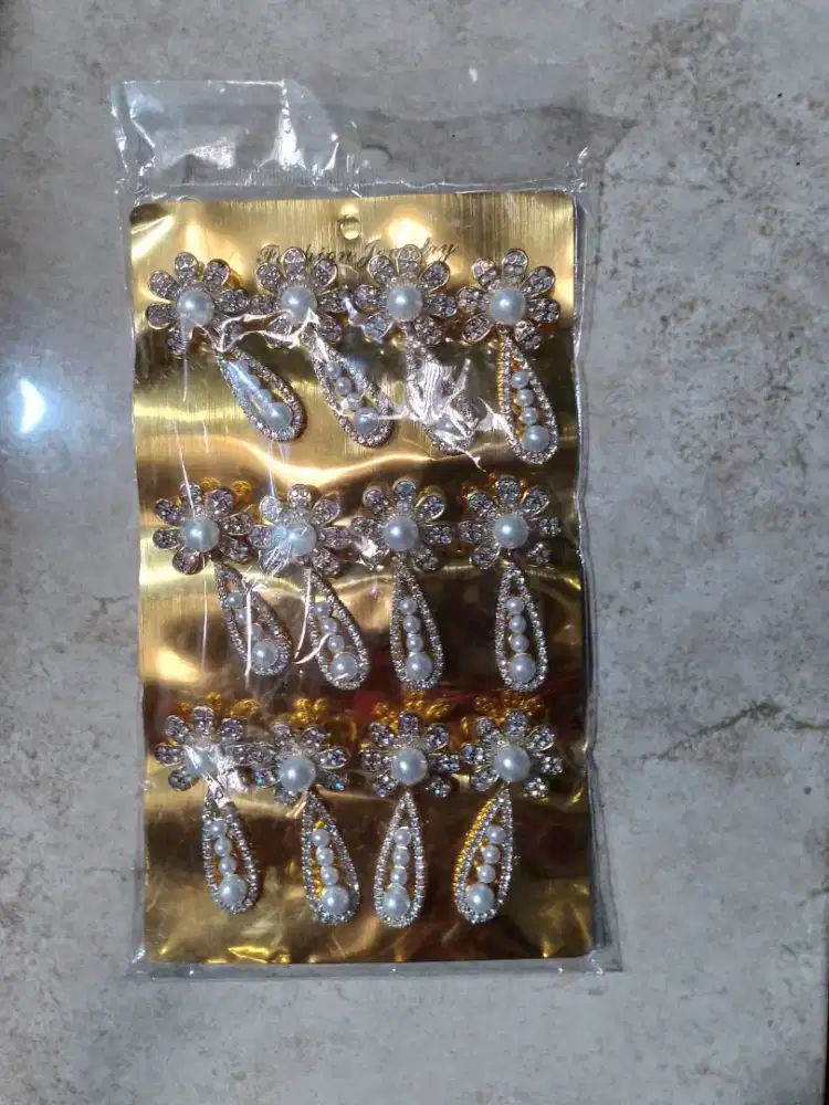 Peniti Juntai Hijab ato Bros Juntai Hijab kekinian-Ecer / Grosir-Baru