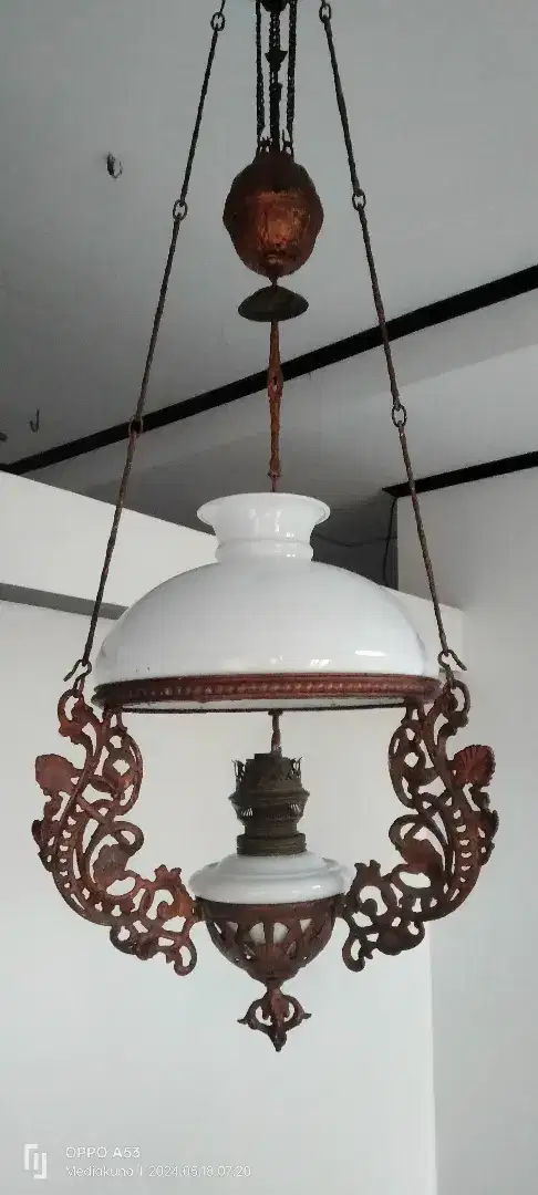 Lampu Kuno Antik 28cm