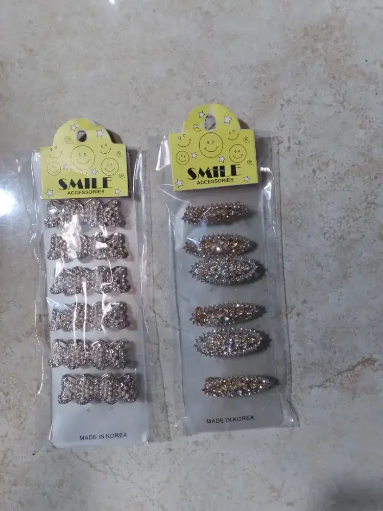 Peniti Dagu Hijab ato Bros Dagu Hijab Elegan model pita ato elip-Baru