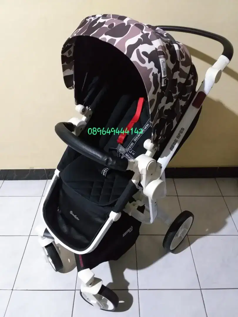 Dijual MURAH, PREMIUM Stroler / Kereta Bayi COCOLATTE QUINTAS X 90%