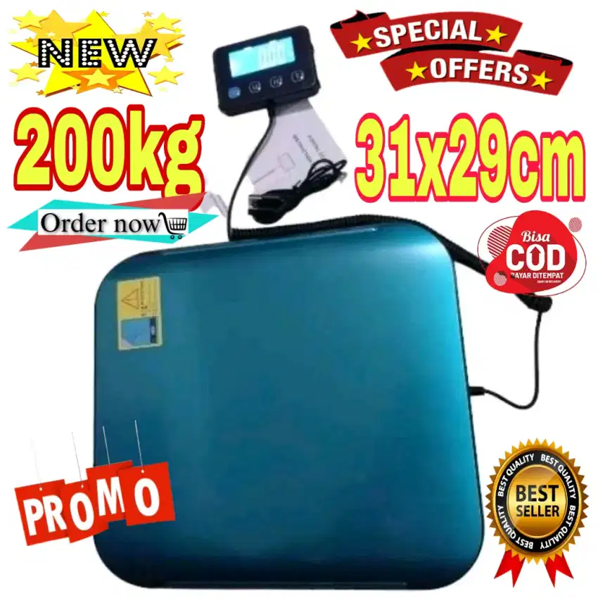 Portable scale 200kg timbangan digital