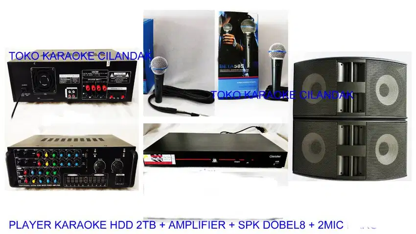 paket karaoke lengkap 37ribu lagus