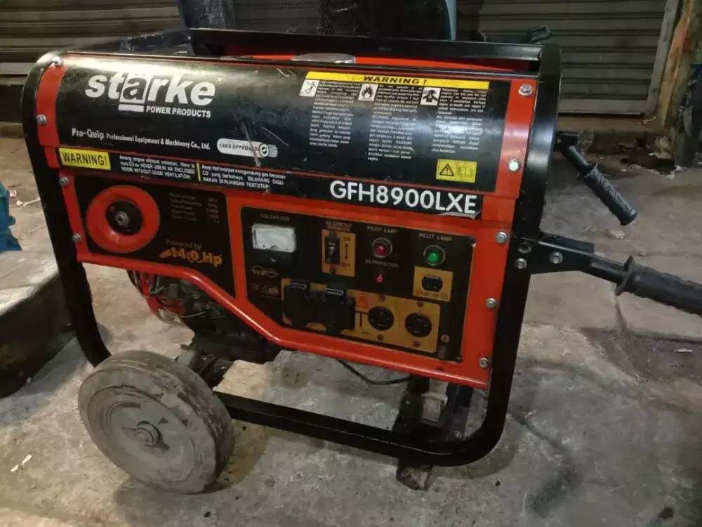 Genset generator 8900 siap pakai