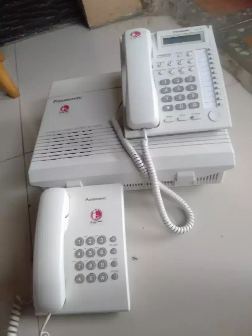 PABX Panasonic untuk 16 extension telepon terima service PABX