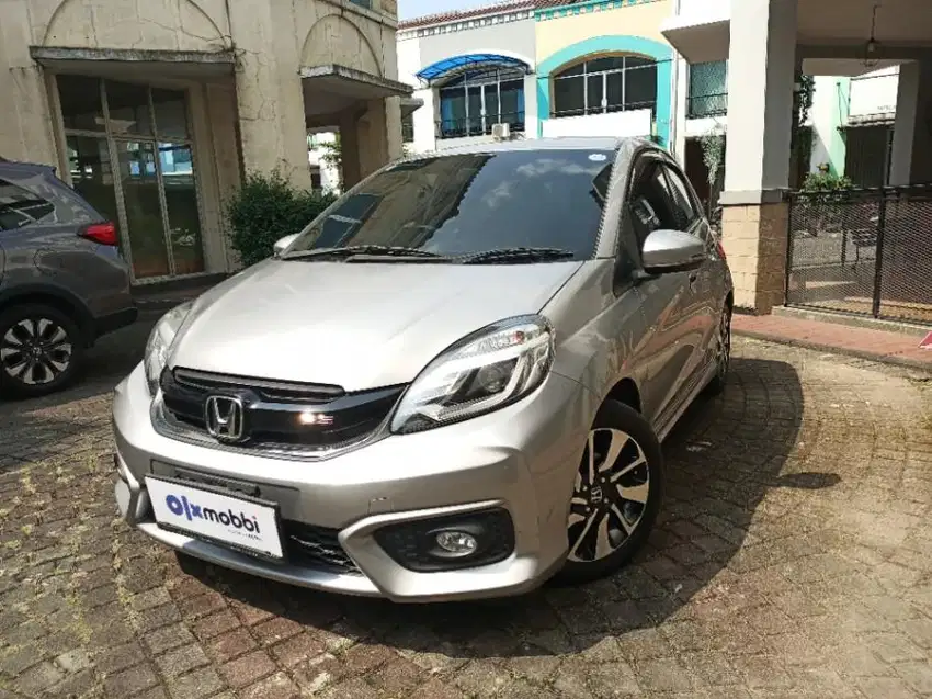 like new - HONDA BRIO 1.2 RS BENSIN M/T 2017 ABU-ABU