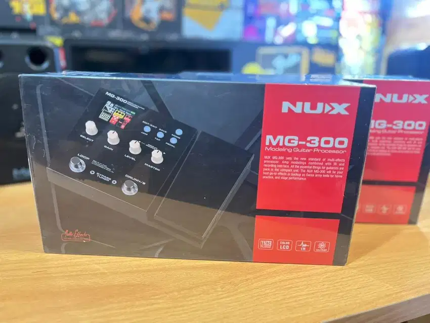Brand New NUX MG300 Guitar Modelling Processor Multi Effects Pedal
