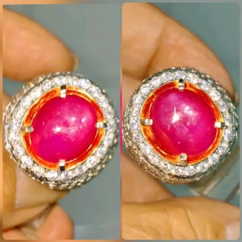 Natural Ruby red 9,91 crat