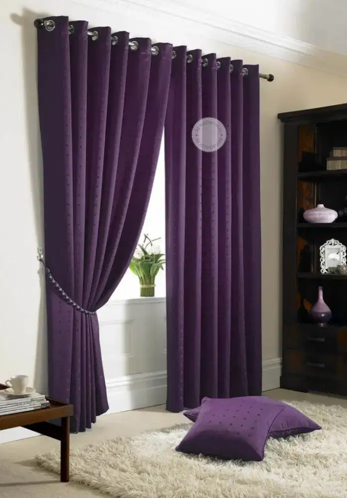 Pasang gordyn gorden hordeng murah vertikal roll blind jasa tirai viv