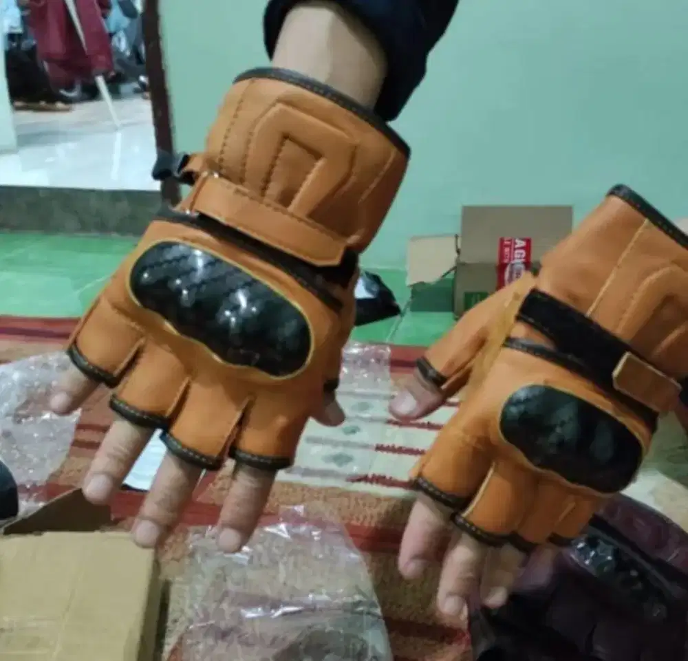 Sarung tangan kulit asli baru nett